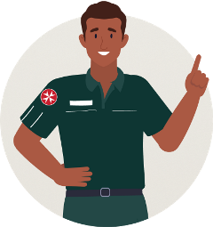 illustration_paramedic-pointing