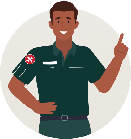 illustration_paramedic-pointing